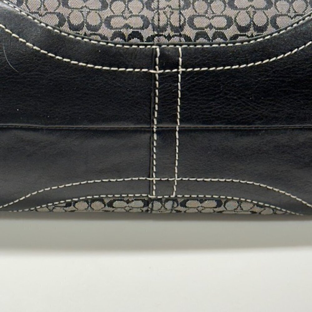Coach Black and Gray Hobo Bag - Picture 3 of 13